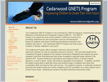Tablet Screenshot of cedarwoodgnets.org